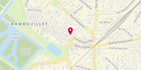 Plan de BERTHAULT BARRENECHEA Maité, 73 Rue d'Angiviller, 78120 Rambouillet