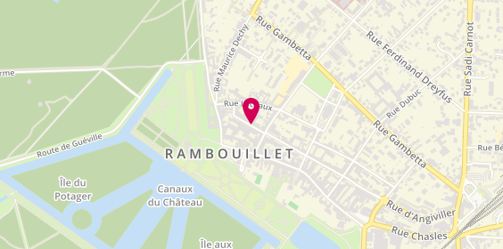 Plan de BENHALLOU Mounia, 6 Rue Nicolas d'Angennes, 78120 Rambouillet