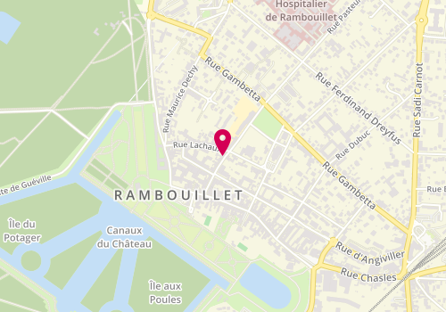 Plan de THERY Camille, 25 Rue de Penthièvre, 78120 Rambouillet