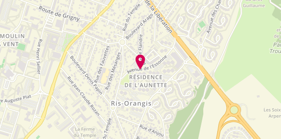 Plan de DANEL Christian, 7 Avenue de l'Essonne, 91130 Ris-Orangis