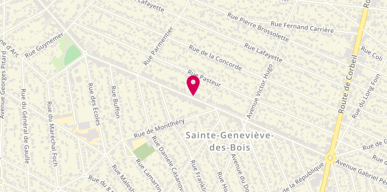 Plan de SCHOM Valérie, 161 Avenue Gabriel Péri, 91700 Sainte-Geneviève-des-Bois