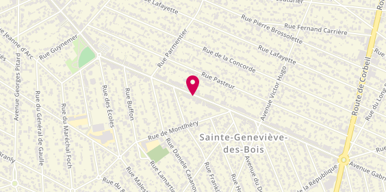 Plan de MOREJON Gema, 120 Avenue Gabriel Peri, 91700 Sainte-Geneviève-des-Bois
