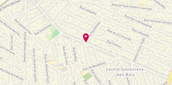 Plan de LARCHER Dorothée, 113 Avenue Gabriel Péri, 91700 Sainte-Geneviève-des-Bois