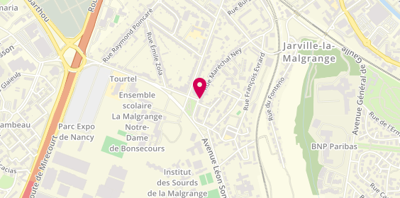 Plan de GEORGE Olivier, 93 Rue du Marechal Ney, 54140 Jarville-la-Malgrange