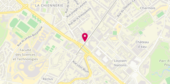 Plan de MITEVSKI Daniela, 166 Avenue du Général Leclerc, 54500 Vandœuvre-lès-Nancy