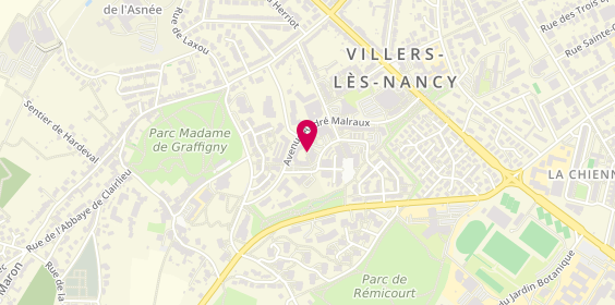 Plan de TODESCHINI Jean, Avenue Andre Malraux, 54600 Villers-lès-Nancy