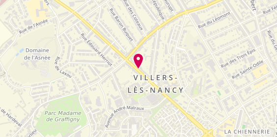 Plan de FAVOT Laurence, 26 Boulevard des Aiguillettes, 54600 Villers-lès-Nancy
