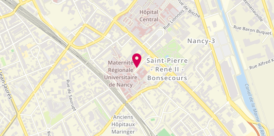 Plan de BERBE Ludivine, 2 Rue du Dr Heydenreich, 54000 Nancy