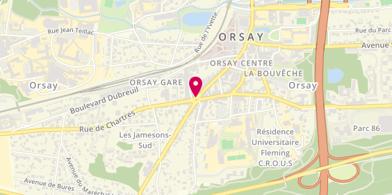 Plan de ALMEIDA PAQUETE Joào, 8 Place de la Republique, 91400 Orsay