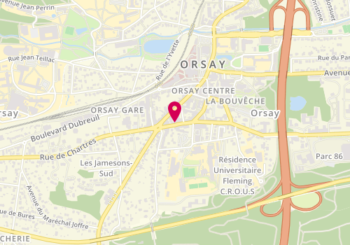 Plan de DINDAULT Luc, 15 Rue de Paris, 91400 Orsay