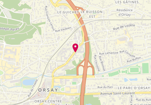 Plan de ORMIERES Odile, 18 Rue Charles de Gaulle, 91400 Orsay