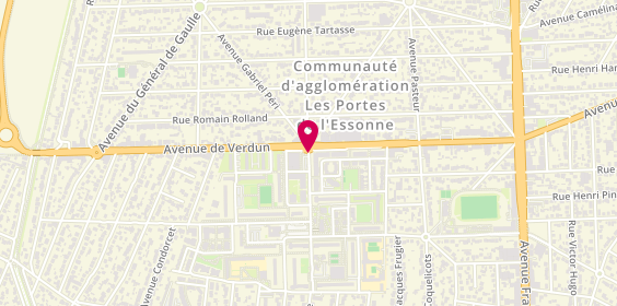 Plan de BOUHNIK Yoram, 13 Rue des Froides Bouillies, 91200 Athis-Mons