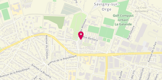 Plan de BENITAH Danièle, 12 Place Lucien Boilleau, 91420 Morangis