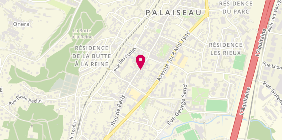 Plan de HAMICHI ROUSTAN Myriam, 173 Rue de Paris, 91120 Palaiseau