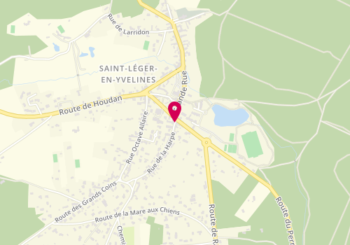 Plan de KRAINIK Pauline, 1 Rue de la Harpe, 78610 Saint-Léger-en-Yvelines