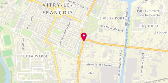 Plan de MERGEN Kevin, 18 Boulevard Carnot, 51300 Vitry-le-François