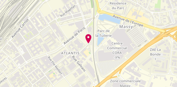 Plan de REBAI Sirine, 1 Rue Louis Antoine Bougainville, 91300 Massy