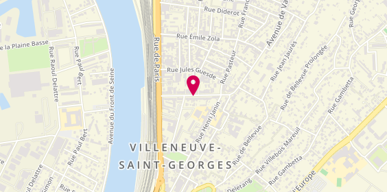 Plan de DA CUNHA Térésa, 22 Avenue Carnot, 94190 Villeneuve-Saint-Georges