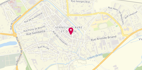 Plan de MATERA Andréa, 56 Rue de la Poissonnerie, 27130 Verneuil d'Avre et d'Iton