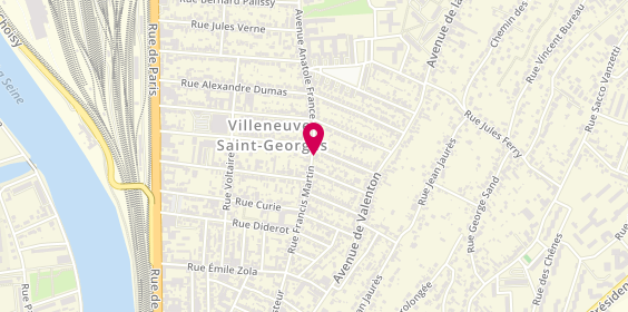 Plan de BENHAIEM Claude, 50 Rue Francis Martin, 94190 Villeneuve-Saint-Georges