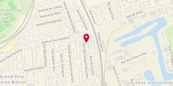 Plan de AMSELEM BURROW ARMANDO, 3 Rue Hippolyte Caillat, 94290 Villeneuve-le-Roi