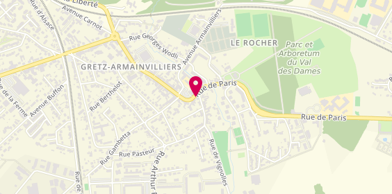 Plan de BETTACH Raphaël, 9 Rue de Paris, 77220 Gretz-Armainvilliers