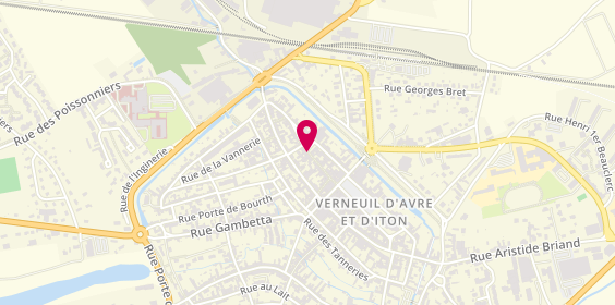 Plan de BAELEN Antoine, 26 Rue des 3 Maillets, 27130 Verneuil d'Avre et d'Iton