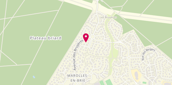 Plan de BAUDRY Robert, 8 Rue des Semeurs, 94440 Marolles-en-Brie
