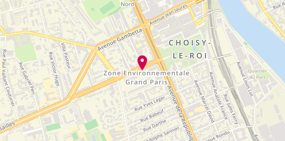 Plan de TRAN Duy, 15 Avenue du Général Leclerc, 94600 Choisy-le-Roi