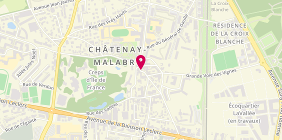 Plan de BIRGY Armand, 9 Rue de l'Eglise, 92290 Châtenay-Malabry
