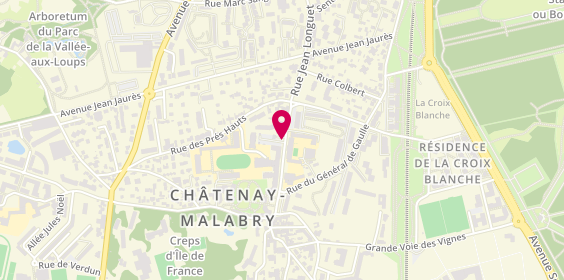 Plan de VERTHIER Magaly, 64 Rue Jean Longuet, 92290 Châtenay-Malabry