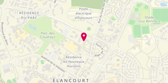 Plan de NEYT FAOU Anne, 5 Rue de la Haie, 78990 Élancourt