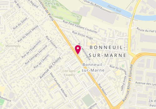 Plan de SAADA Avigail, 13 Avenue de Boissy, 94380 Bonneuil-sur-Marne