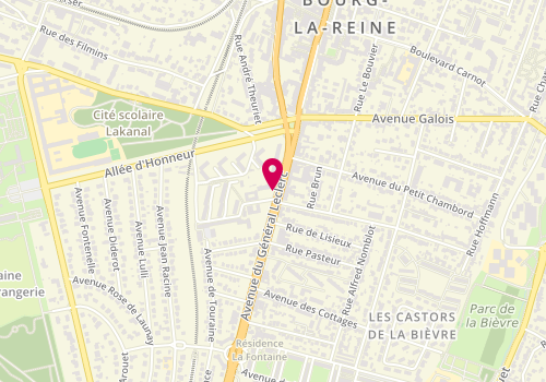 Plan de DELIANCOURT Jean Claude, 144 Bis Avenue du Général Leclerc, 92330 Sceaux
