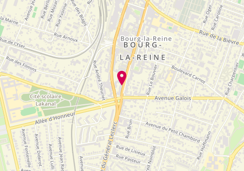 Plan de PREVOT Pascal, 124 Avenue du General Leclerc, 92340 Bourg-la-Reine