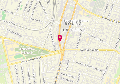 Plan de QUANG DUY HUNG Karine, 89 Boulevard du Marechal Joffre, 92340 Bourg-la-Reine