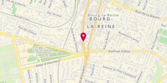 Plan de SURETTE Manuella, 89 Boulevard du Maréchal Joffre, 92340 Bourg-la-Reine