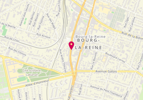 Plan de RAOUL Frédéric, 79 Boulevard du Marechal Joffre, 92340 Bourg-la-Reine