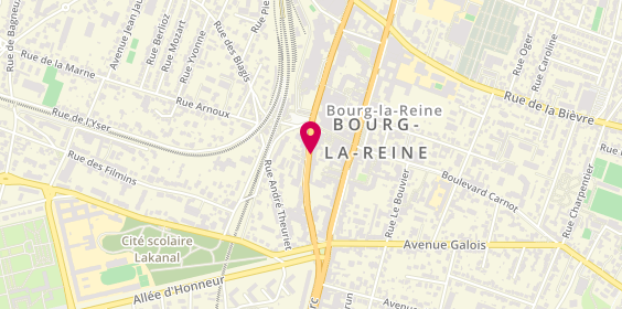 Plan de BENKIMOUN Franck, 77 Boulevard du Maréchal Joffre, 92340 Bourg-la-Reine