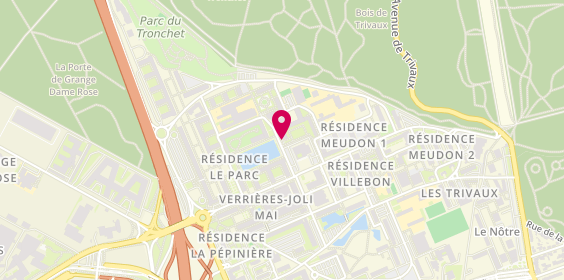Plan de BESSIS Isabelle, 8 Rue de Saint Exupéry, 92360 Meudon