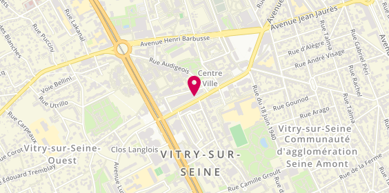 Plan de FRIOUI Randa, 12 Rue de l'Abbe Roger Derry, 94400 Vitry-sur-Seine