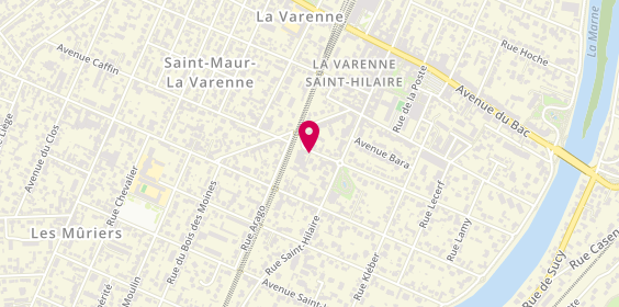Plan de SAULESCU Andra, 6 Avenue du Château, 94210 Saint-Maur-des-Fossés