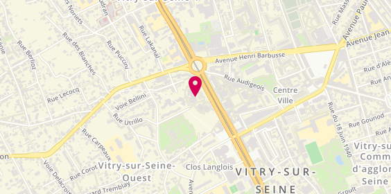 Plan de CAZAUX Clémence, 12 Avenue Maximilien Robespierre, 94400 Vitry-sur-Seine
