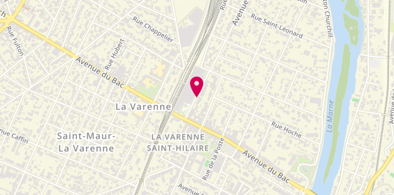 Plan de BOUCHIBI Salîm, 14 Avenue du Mesnil, 94100 Saint-Maur-des-Fossés