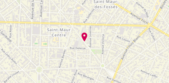 Plan de RIGOPOULO Philippe, 79 Avenue Gambetta, 94100 Saint-Maur-des-Fossés
