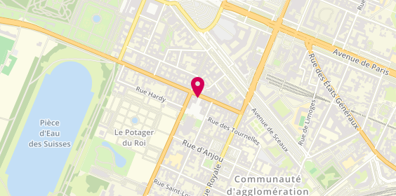 Plan de HASSID Delphine, 2 Rue de la Cathedrale, 78000 Versailles
