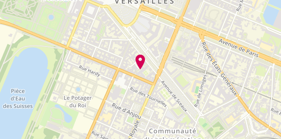 Plan de MURAILLE Cécile, 15 Rue du Général Leclerc, 78000 Versailles