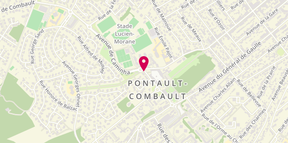 Plan de BERDER Nathalie, 110 Avenue de la République, 77340 Pontault-Combault