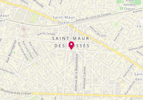 Plan de DUONG Lucas, 60 Avenue Diderot, 94100 Saint-Maur-des-Fossés