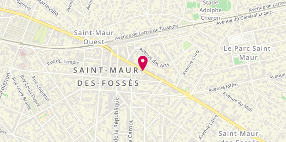 Plan de GOLD Jérémy, 24 Avenue Foch, 94100 Saint-Maur-des-Fossés